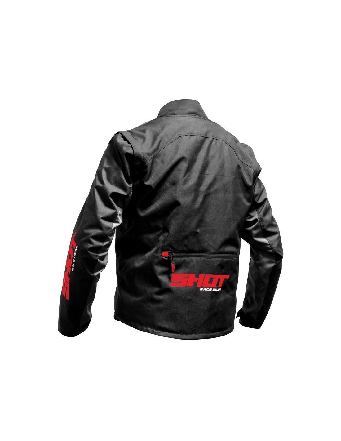 CHAQUETA DE ENDURO SHOT CONTACT ASSAULT - BLACK / RED