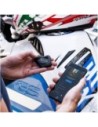 Intercomunicador para moto Midland Single, puede conectar hasta tres aparatos.