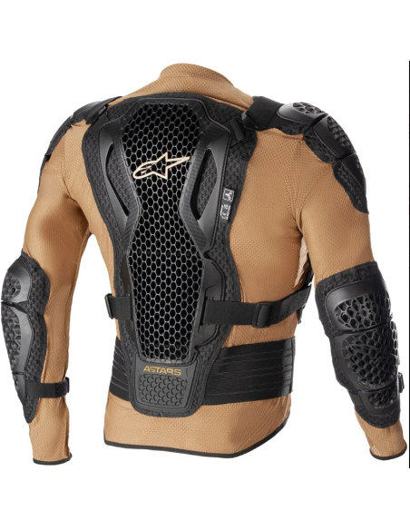 Peto Alpinestars Bionic Action V2 SAND BLACK TANGERINE