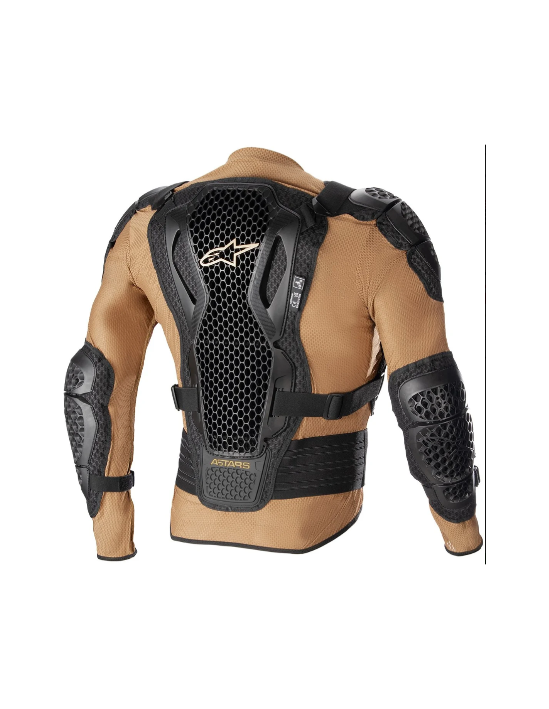 Peto Alpinestars Bionic Action V2 SAND BLACK TANGERINE