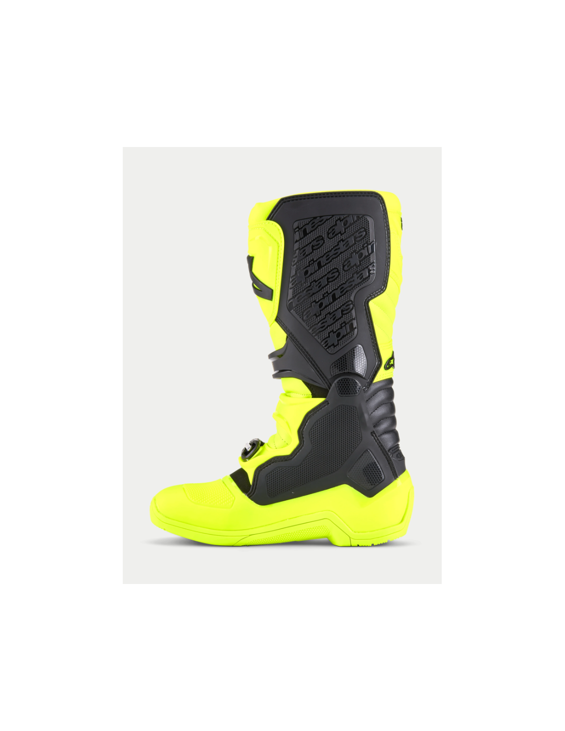 BOTA ALPINESTARS TECH-5 NEGRA  AMARILLO FLUOR NEGRO