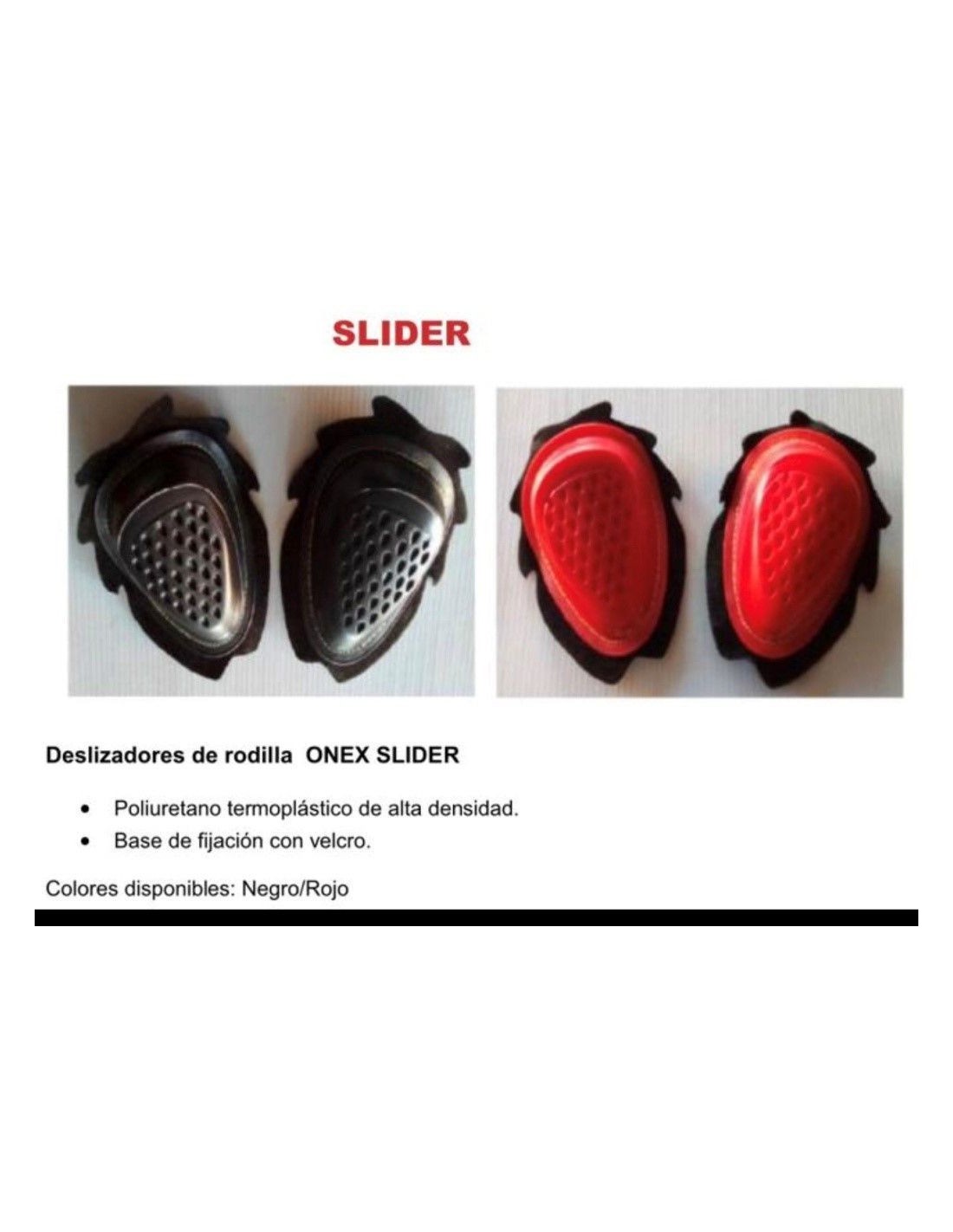DESLIZADERA SLIDER FORCE NEGRA