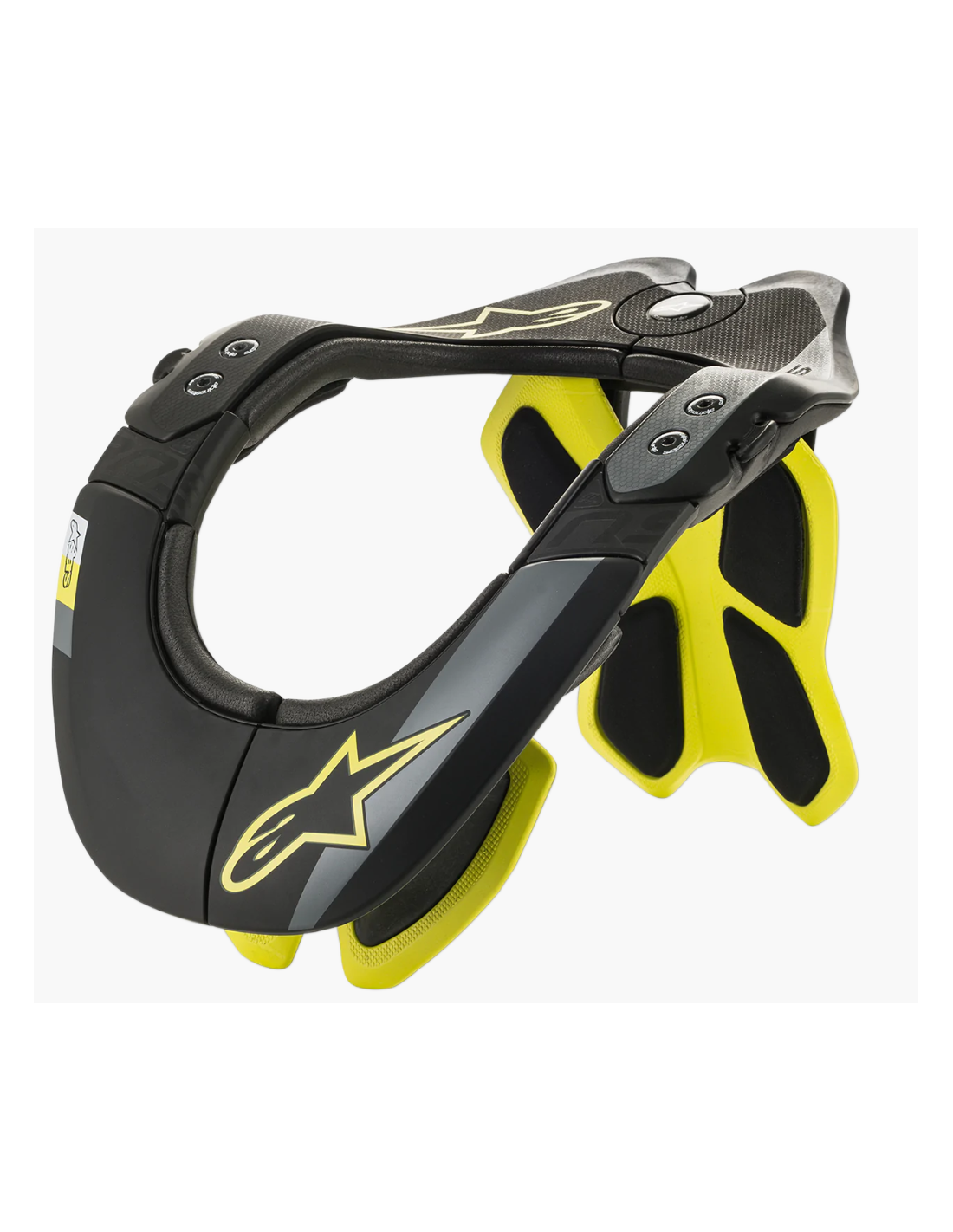 COLLARIN ALPINESTARS BNS TECH-2 NEGRO AMARILLO