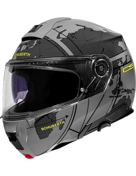 CASCO SCHUBERTH C5 GLOBE GRIS BRILLO