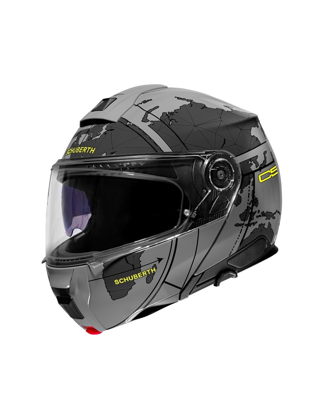 CASCO SCHUBERTH C5 GLOBE GRIS BRILLO
