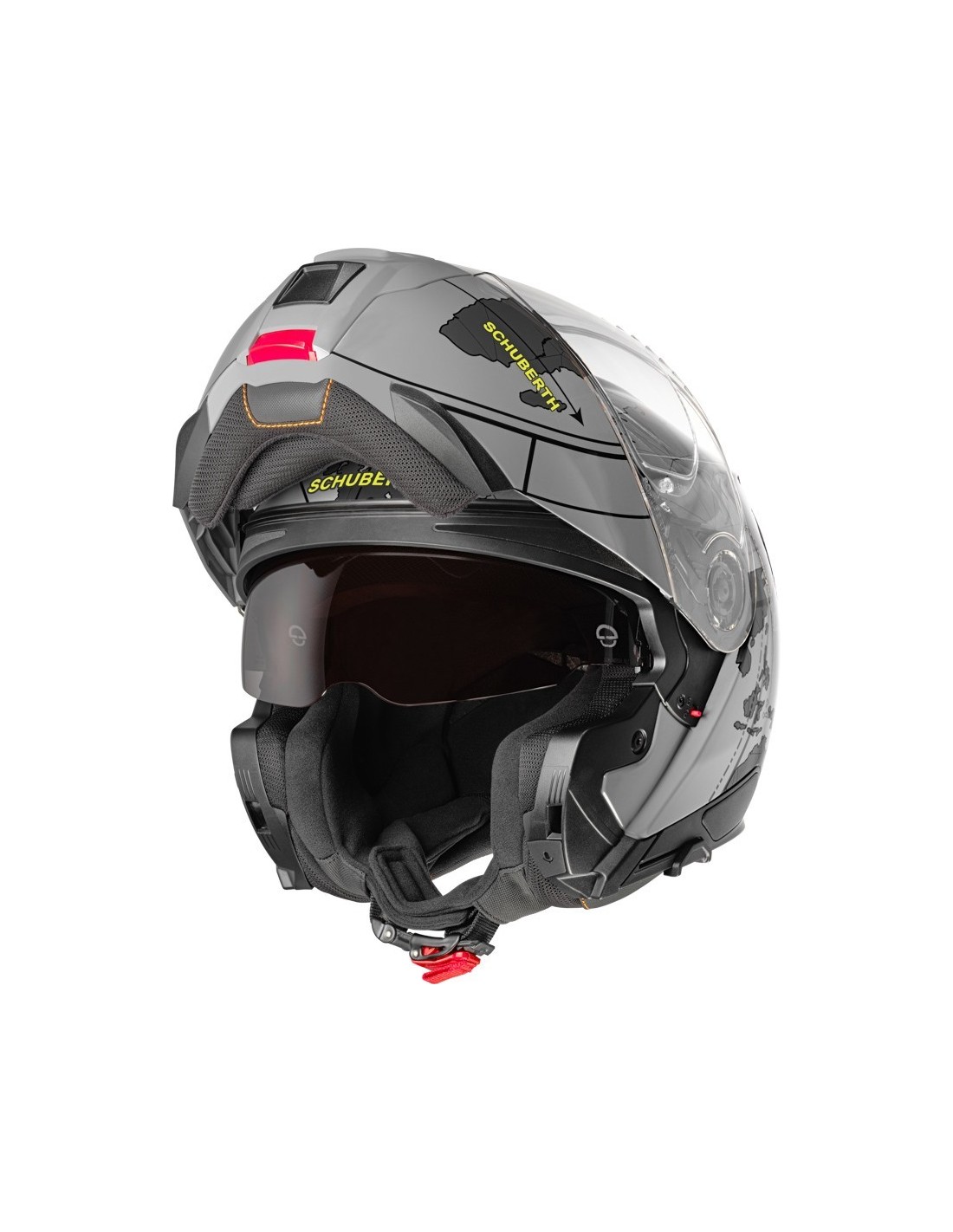 CASCO SCHUBERTH C5 GLOBE GRIS BRILLO