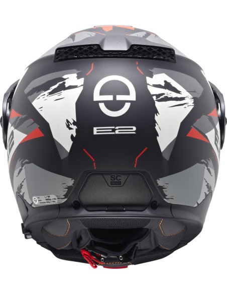 CASCO SCHUBERTH E2 TRAIL GRIS MATE