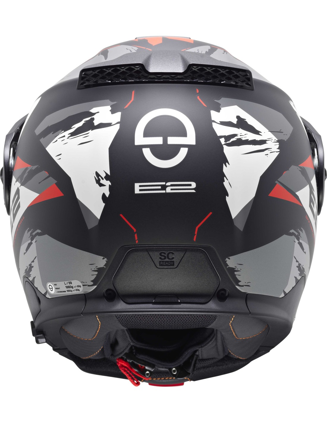 CASCO SCHUBERTH E2 TRAIL GRIS MATE