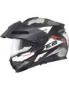 CASCO SCHUBERTH E2 TRAIL GRIS MATE