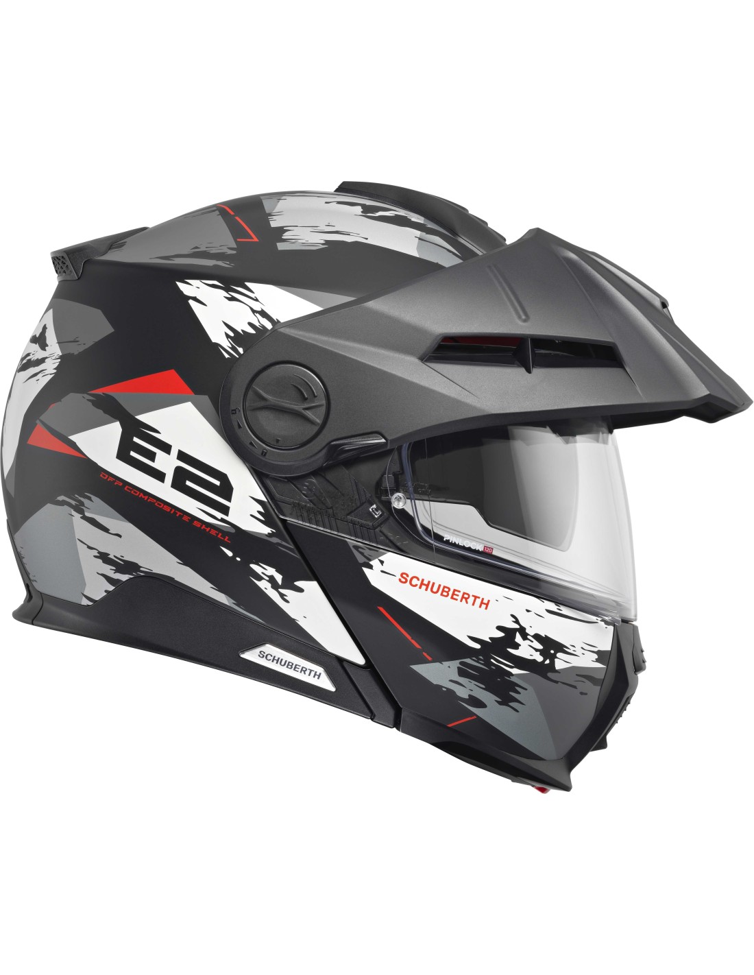 CASCO SCHUBERTH E2 TRAIL GRIS MATE