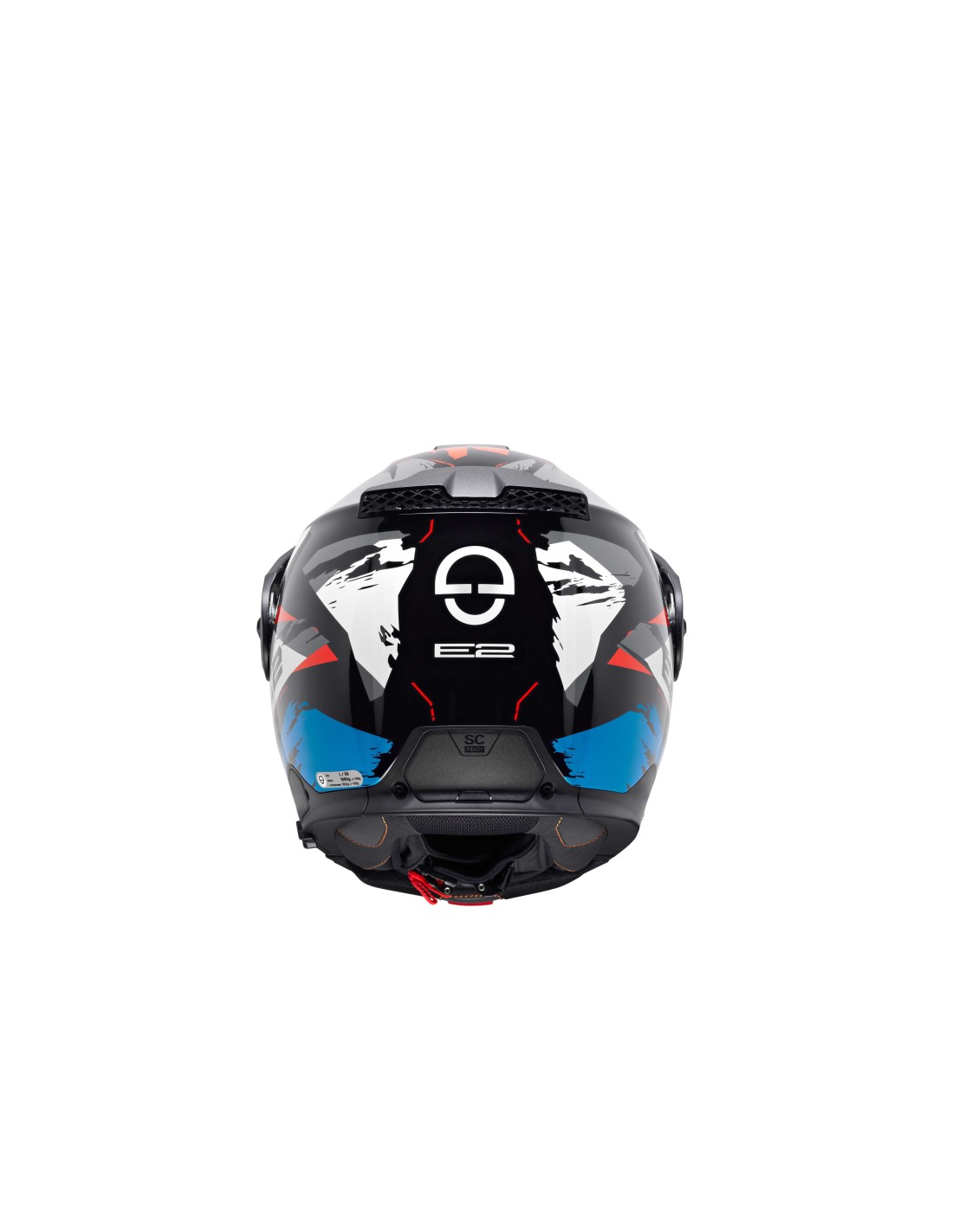 CASCO SCHUBERTH E2 TRAIL AZUL BRILLO