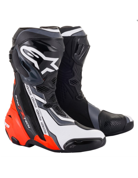 BOTA ALPINESTARS SUPERTECH R ROJA BLANCA