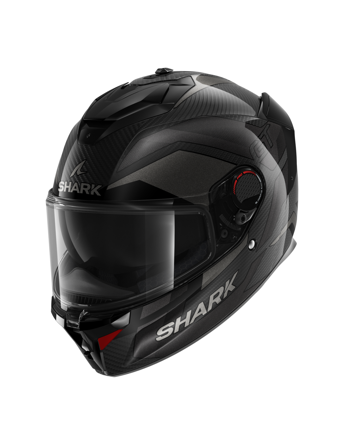 CASCO SHARK SPARTAN GT PRO CARBON RITMO ANTHRACITE