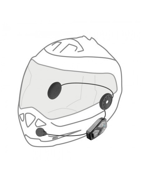 Pequeño y Potente.  El U-com 3 es el nuevo intercomunicador para moto de Interphone