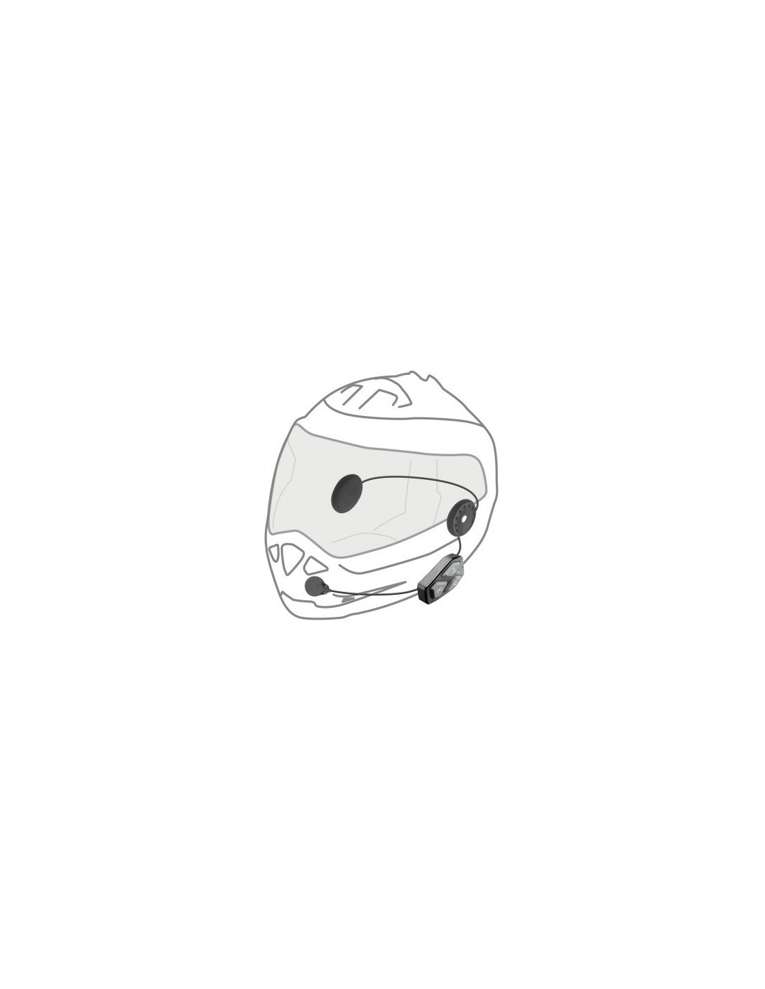 Pequeño y Potente.  El U-com 3 es el nuevo intercomunicador para moto de Interphone