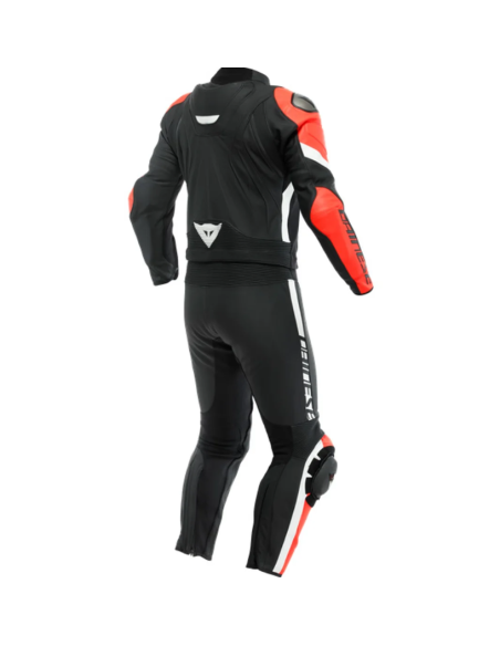 MONO DAINESE AVRO 4 NEGRO BLANCO ROJO FLUOR