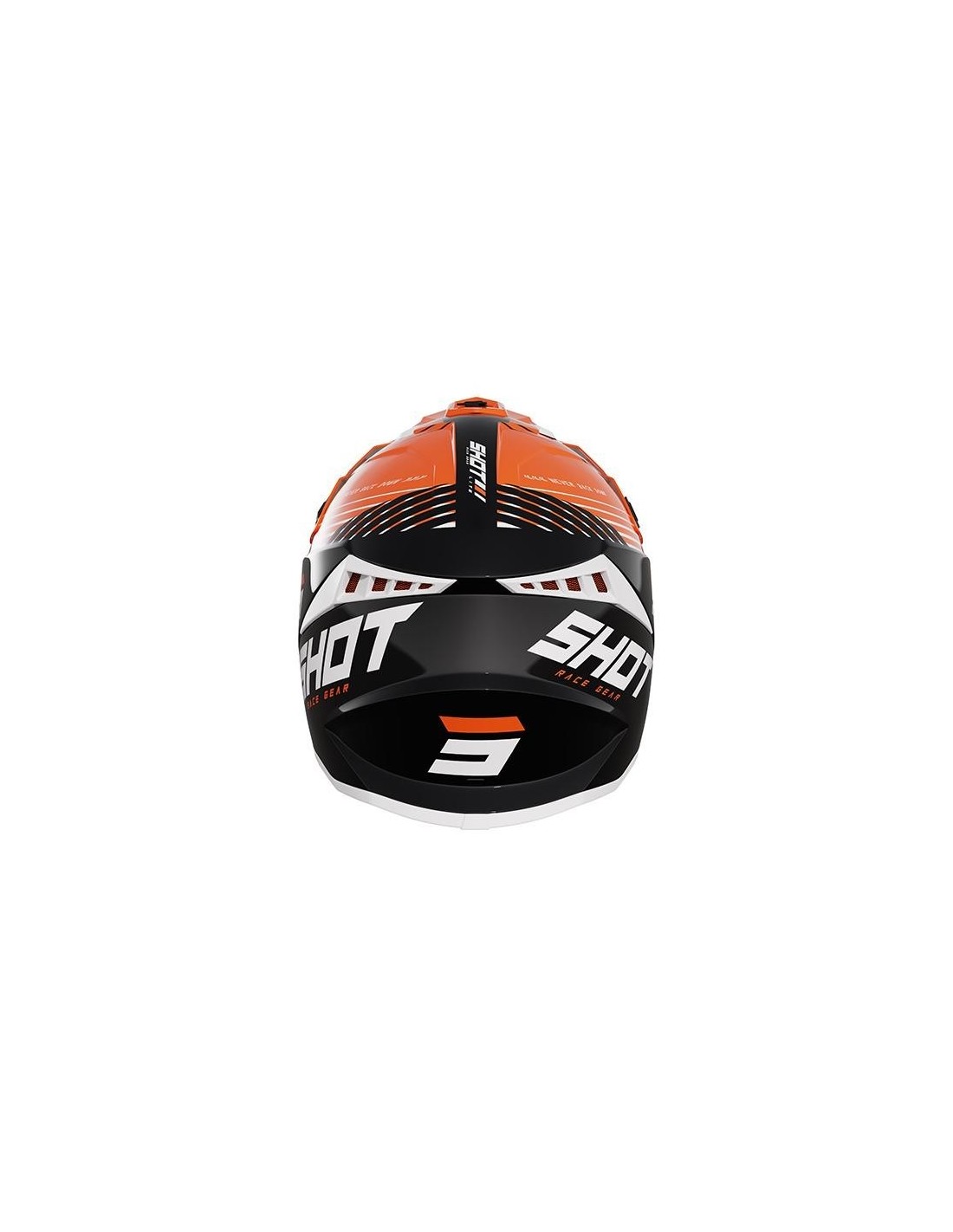 CASCO SHOT LITE FURI NARANJA FLUOR