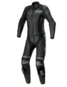 MONO ALPINESTARS GP PLUS  LADY 2 PIEZAS BLACK METALLIC GRAY