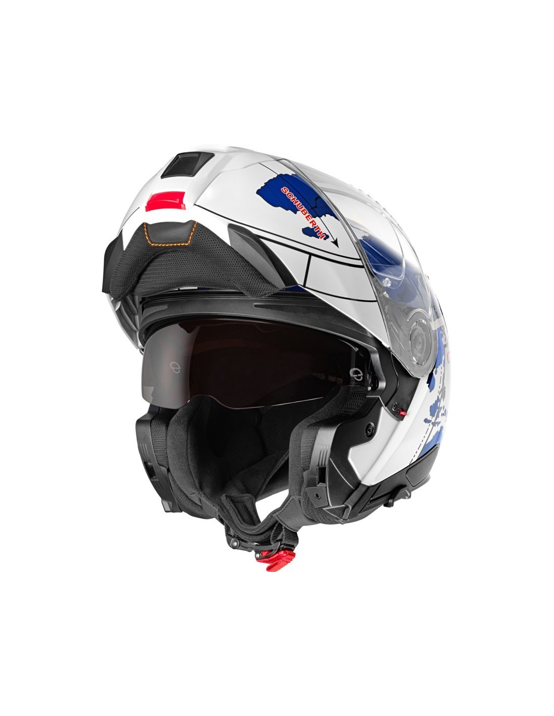 CASCO SCHUBERTH C5 GLOBE AZUL BRILLO