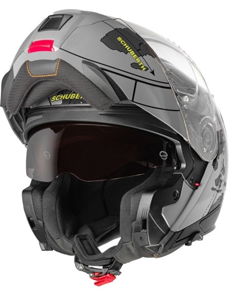 CASCO SCHUBERTH C5 GLOBE GRIS BRILLO