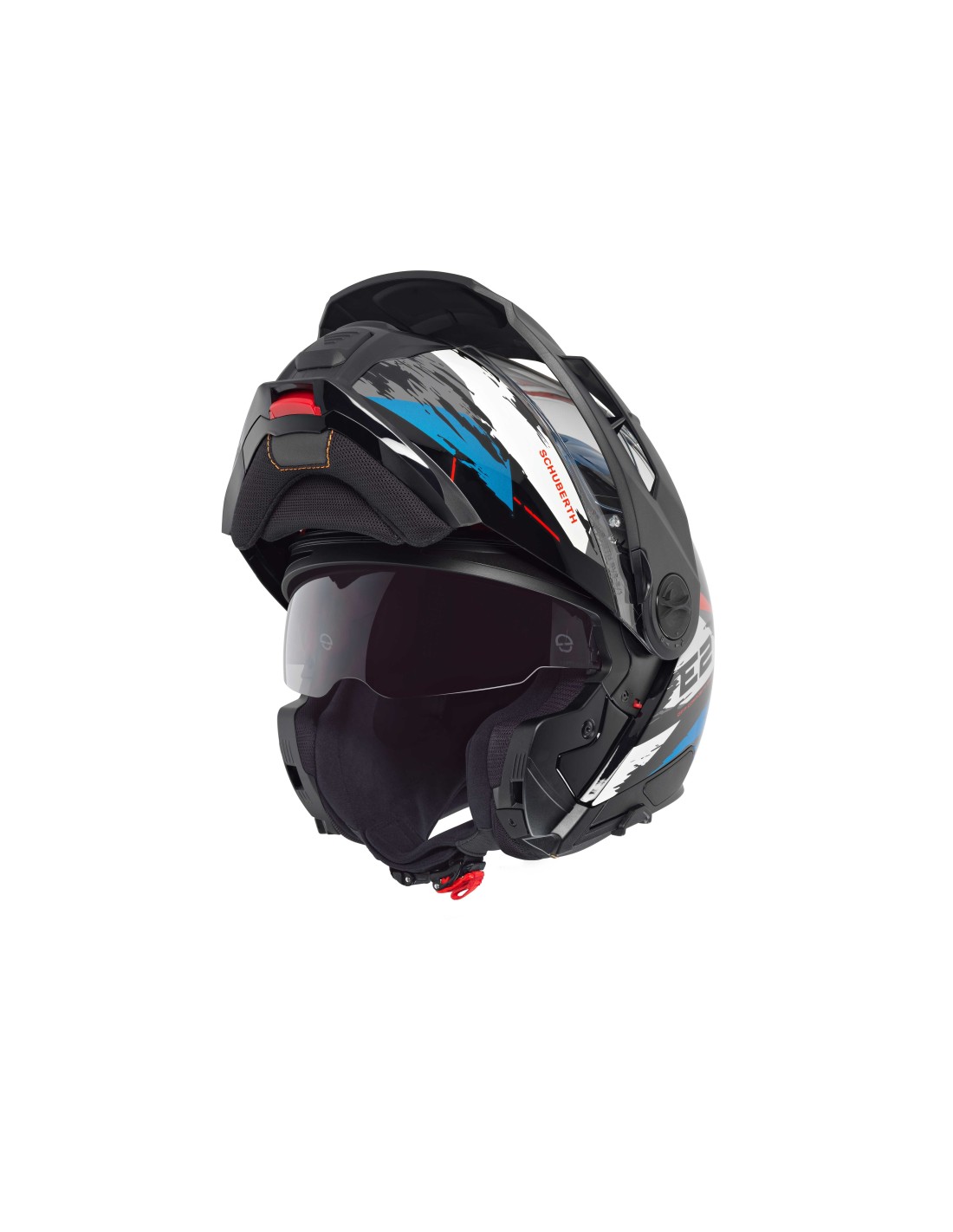 CASCO SCHUBERTH E2 TRAIL AZUL BRILLO