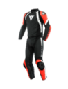 MONO DAINESE AVRO 4 NEGRO BLANCO ROJO FLUOR