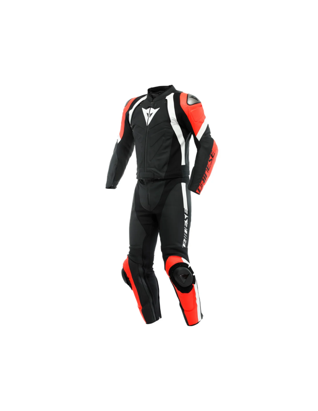 MONO DAINESE AVRO 4 NEGRO BLANCO ROJO FLUOR