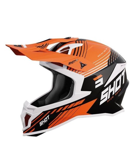 CASCO SHOT LITE FURI NARANJA FLUOR