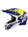 CASCO SHOT LITE FURI AZUL AMARILLO