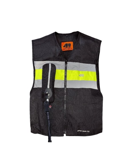 CHALECO AIRBAG MOTO MIRAGE ROCK TOOL CO NEGRO