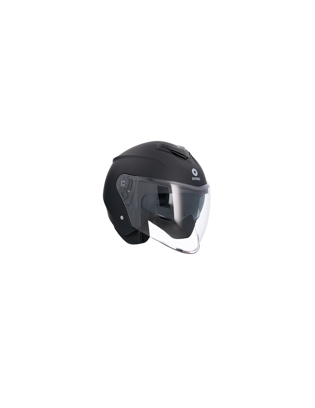 CASCO SHIRO IBIZA SV NEGRO MATE