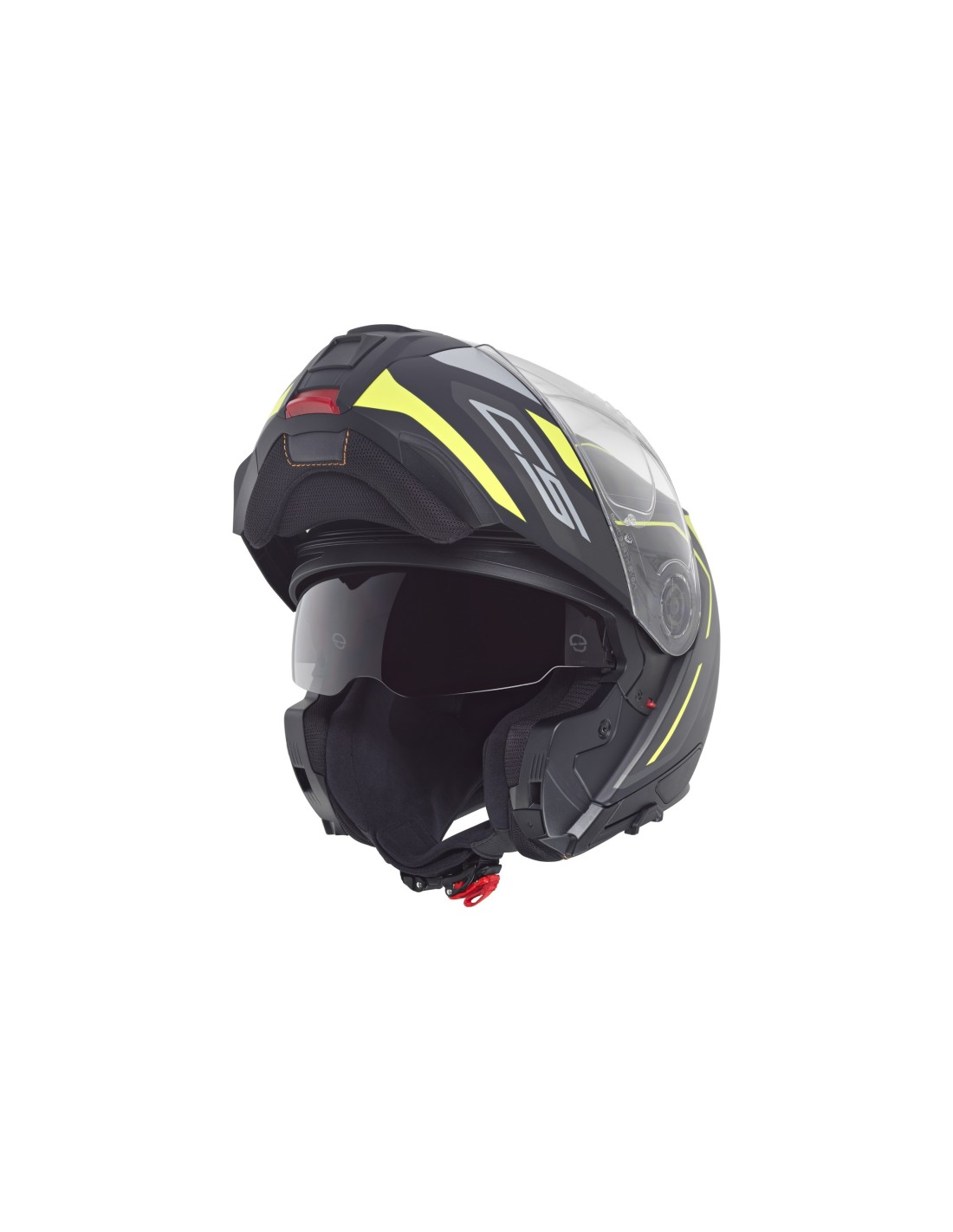 CASCO SCHUBERTH C5 OMEGA NEGRO FLUOR MATE