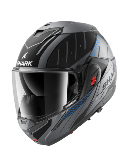 CASCO SHARK OXO RYDGER Mat Anthracite Blue Black