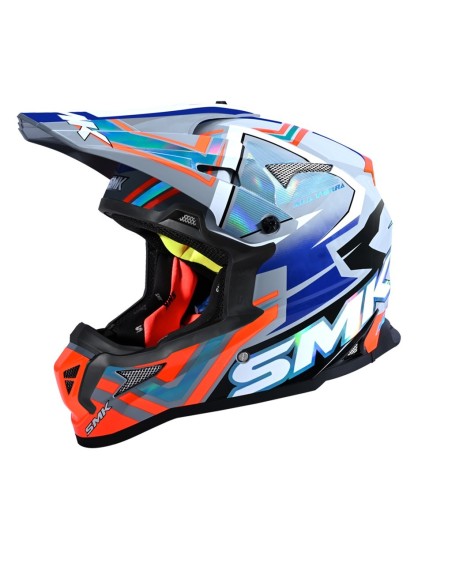 CASCO SMK ALLTERRA X-ACES DECORADO BRILLO