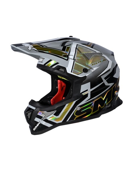 CASCO SMK ALLTERRA X-ACES DECORADO BRILLO