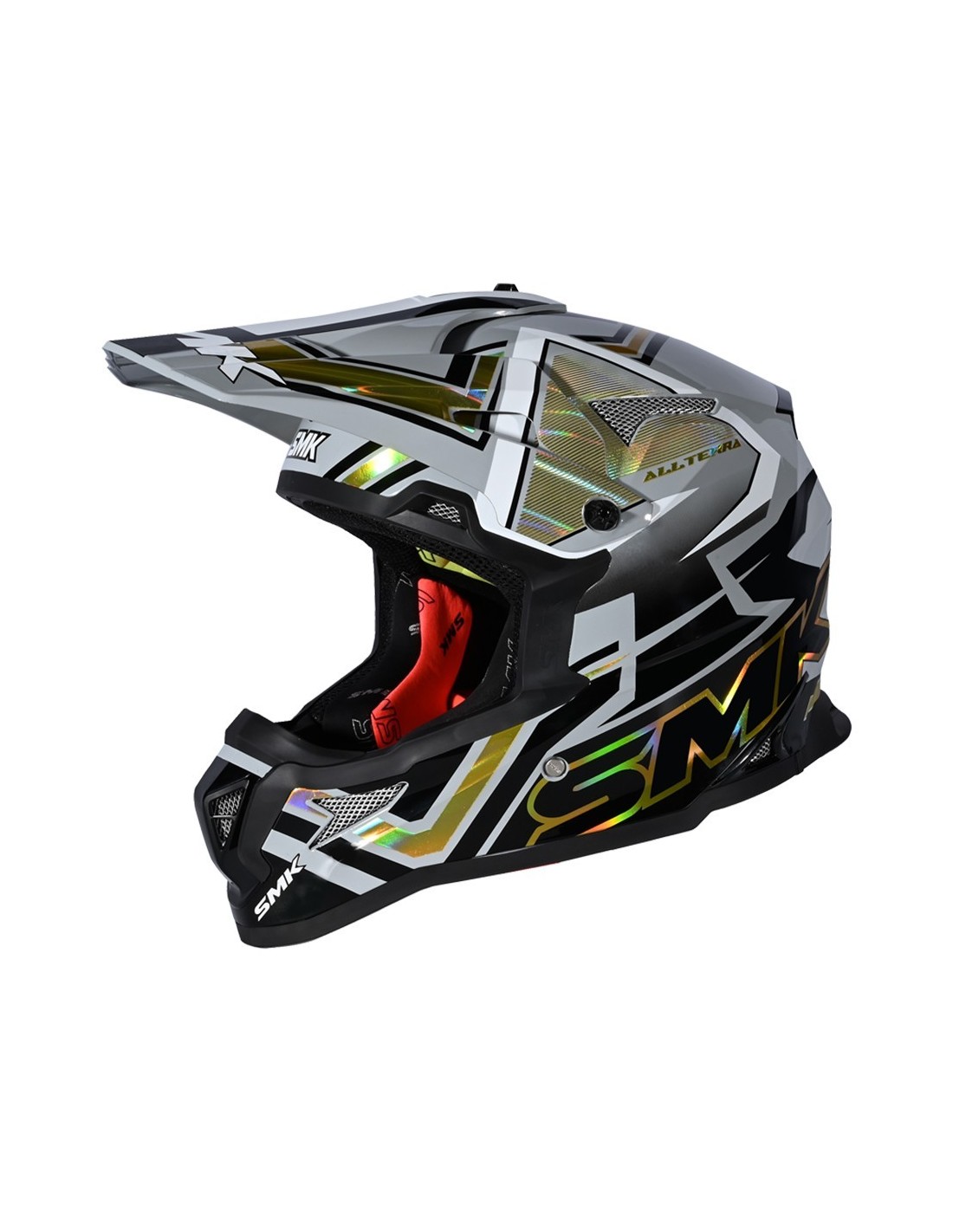 CASCO SMK ALLTERRA X-ACES DECORADO BRILLO