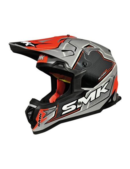 CASCO SMK ALLTERRA MAVERIX DECORADO BRILLO
