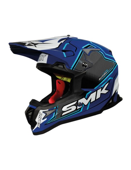 CASCO SMK ALLTERRA MAVERIX DECORADO BRILLO