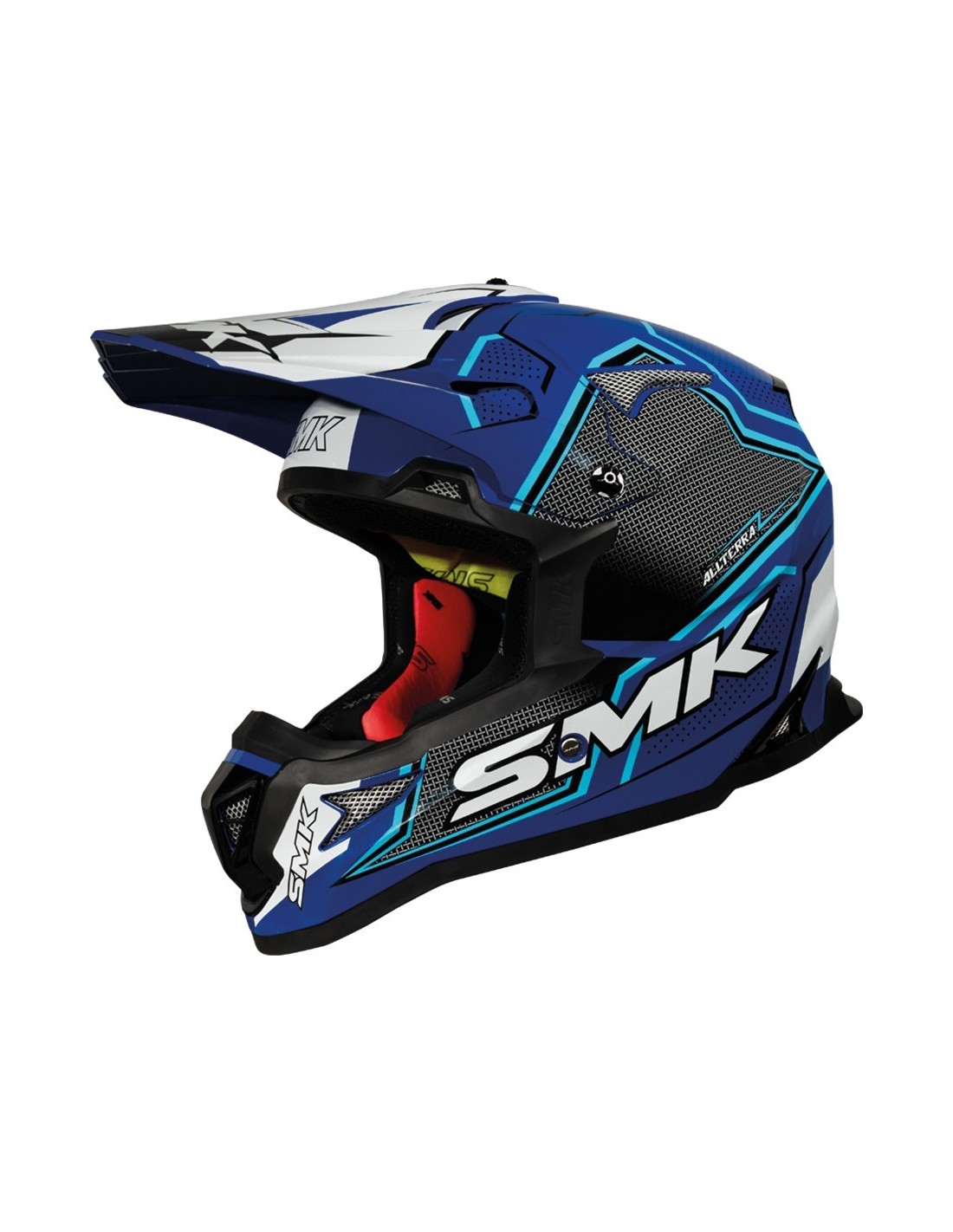 CASCO SMK ALLTERRA MAVERIX DECORADO BRILLO