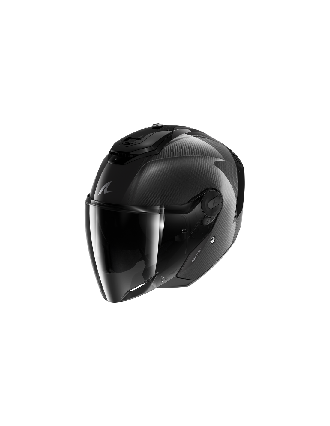 CASCO SHARK RS JET CARBON SKIN Carbon Black Carbon