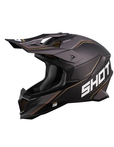 CASCO SHOT LITE FURI GOLD NEGRO