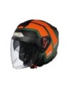 CASCO SMK GTJ ROVER NARANJA VERDE MATE