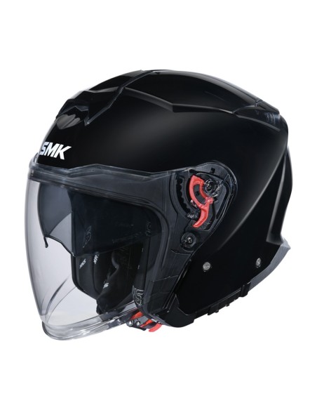 CASCO SMK GTJ NEGRO BRILLO