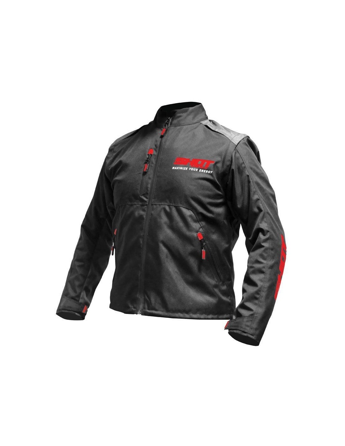 CHAQUETA DE ENDURO SHOT CONTACT ASSAULT - BLACK / RED