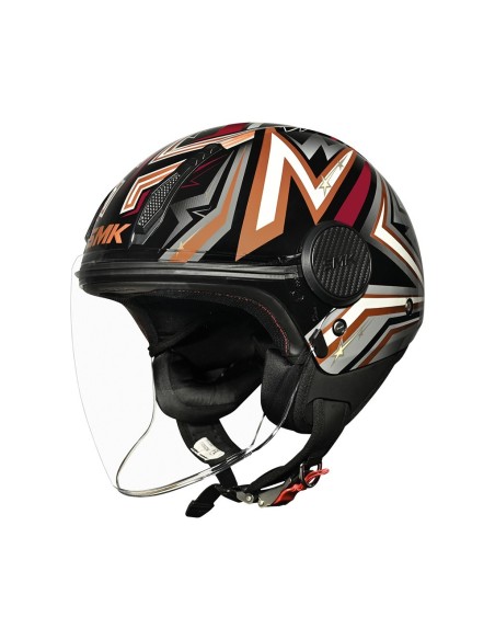CASCO SMK LAMINAR BURDEOS BRILLO