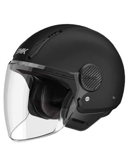CASCO SMK LAMINAR NEGRO BRILLO