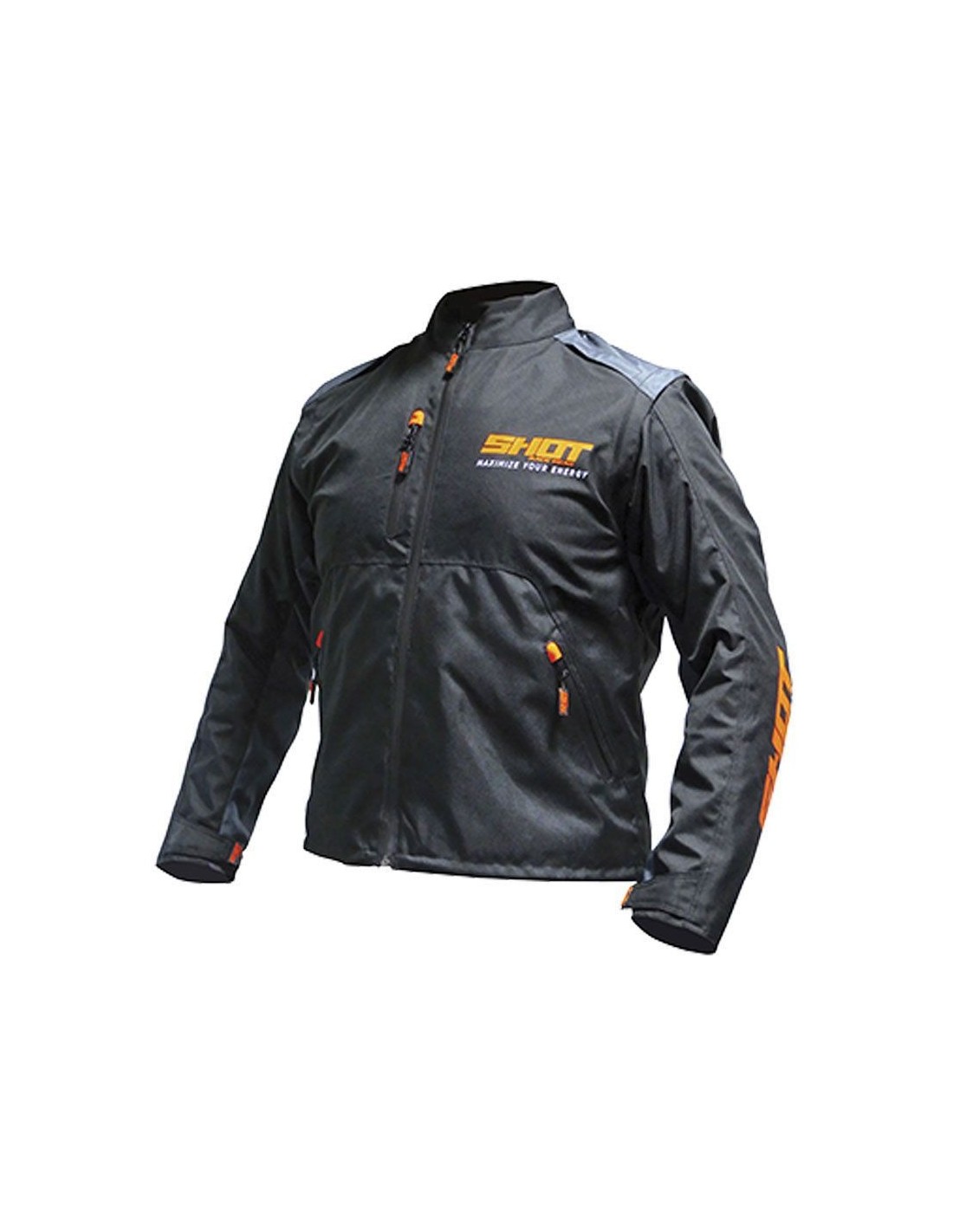 CHAQUETA DE ENDURO SHOT CONTACT ASSAULT - BLACK / ORANGE