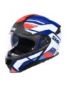 CASCO SMK MODULAR GULLWING NAVIGATOR AZUL ROJO BLANCO MATTE