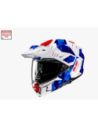 CASCO HJC i80 ROKI AZUL BLANCO ROJO BRILLO