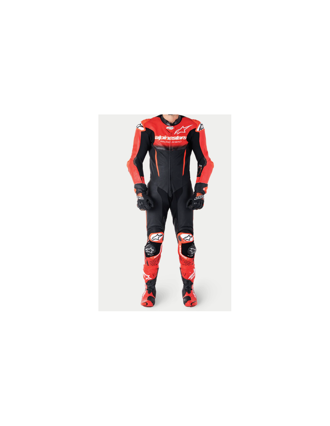 MONO ALPINESTARS  GP-7R NEGRO  ROJO